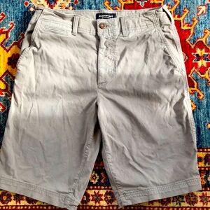 American Eagle Outfitters Khaki Shorts Waist 32 Grey